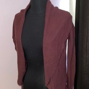 Express Maroon Cardigan